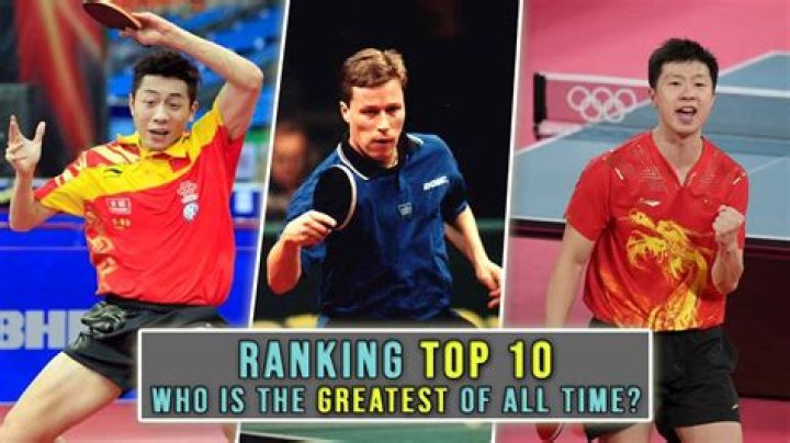 14 of the Greatest Table Tennis Players Of All Time