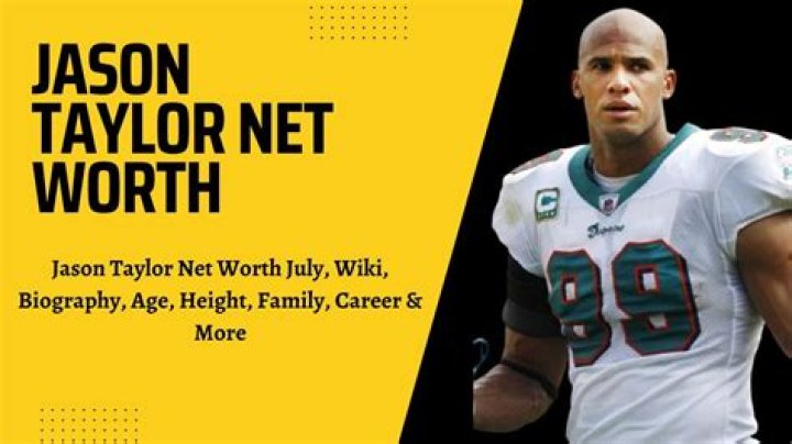 All About Jason Taylor | Net Worth, Relationship, Career