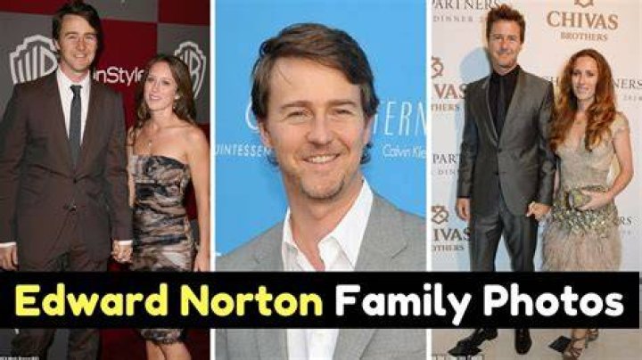 Edward Norton Has A Son Atlas Norton With His Wife Shauna Robertson | Family And Net Worth