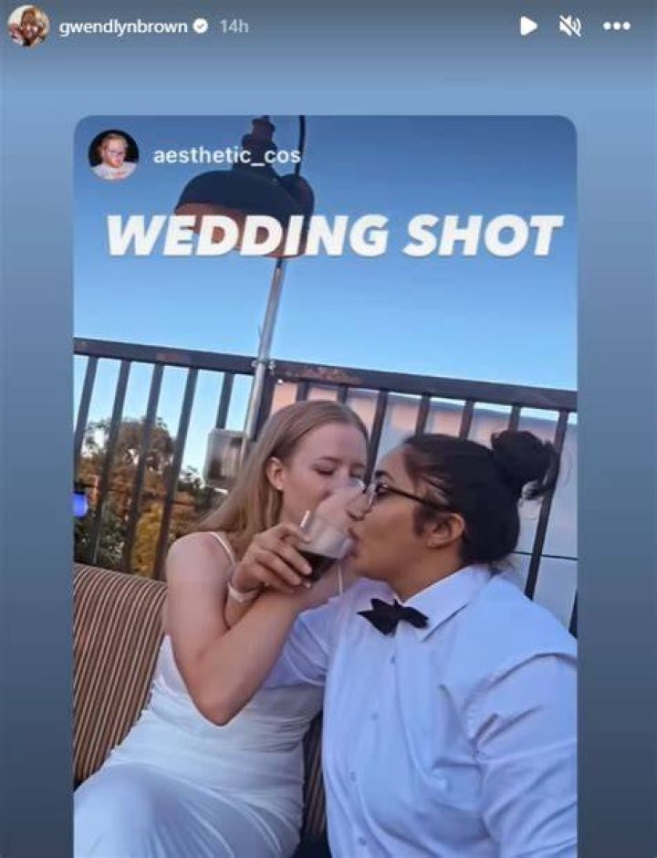 Gwendlyn Brown Wedding Photos And Video Gone Viral