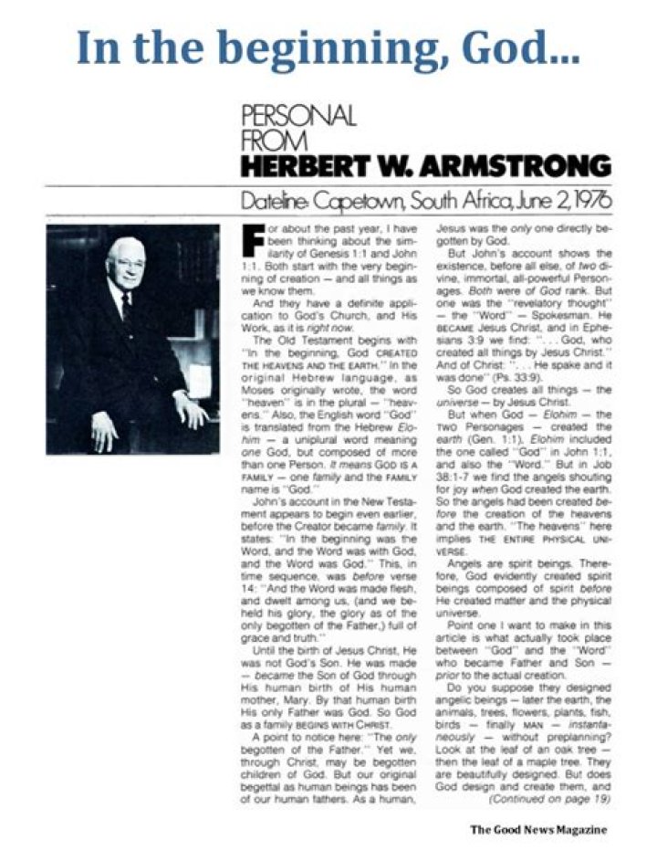 Herbert W. Armstrong