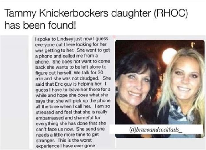 Lindsey Knickerbocker’s Missing Daughter Tammy Knickerbocker And Husband
