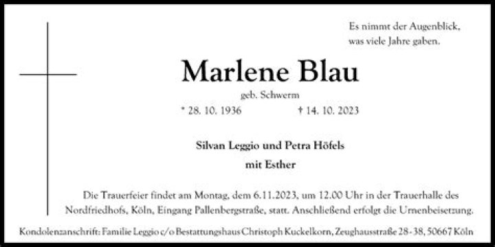 Marlene Blau