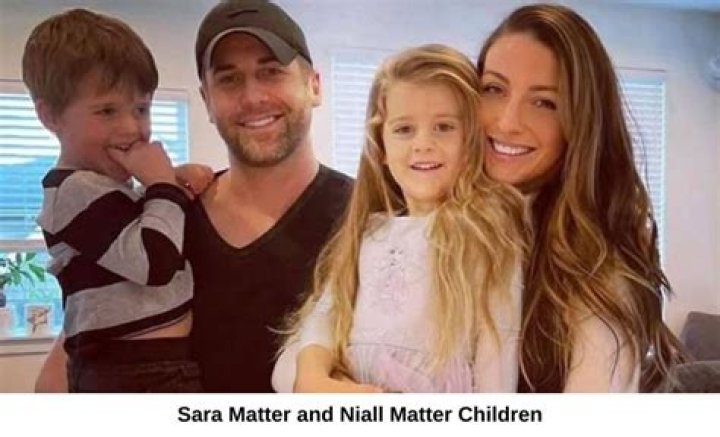Niall Matter | Children Kate And Betsy Matter With Wife Sara Matter