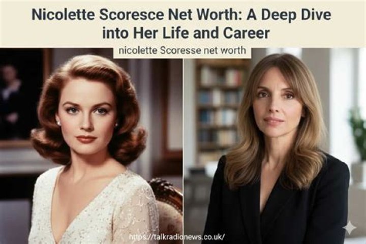 Nicolette Scorsese | Net Worth And Career