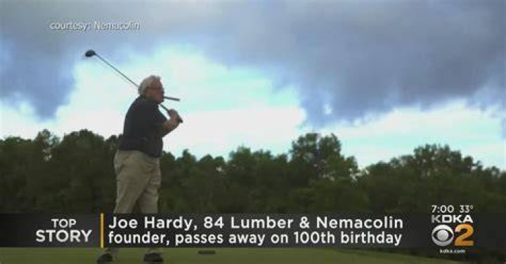 The Founder Of 84 Lumber, Joseph Hardy, Passed Away On His 100th Birthday