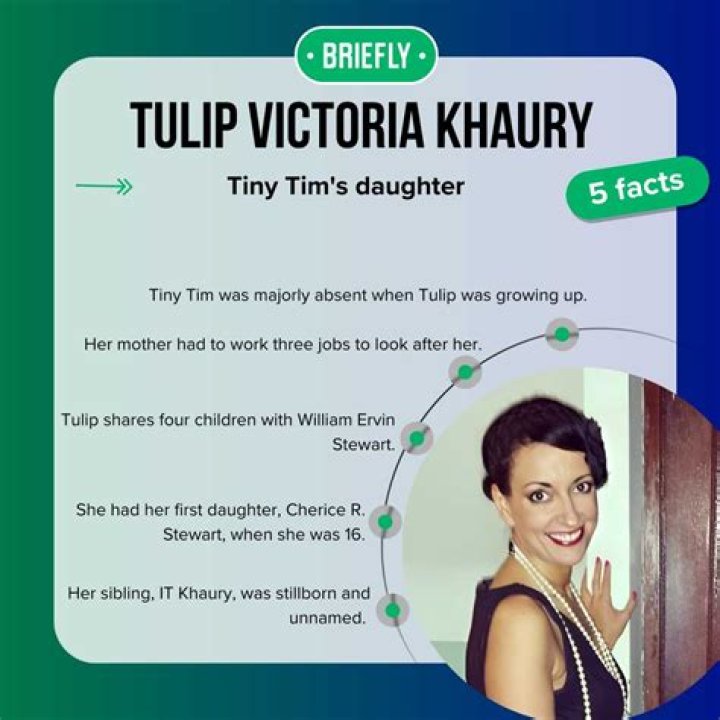 Tulip Victoria: Who Is She? What You Need to Know About Tiny Tim’s Daughter